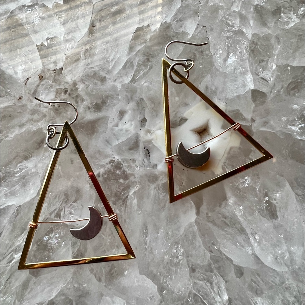 Whiskey and Bone Love Fool Earrings